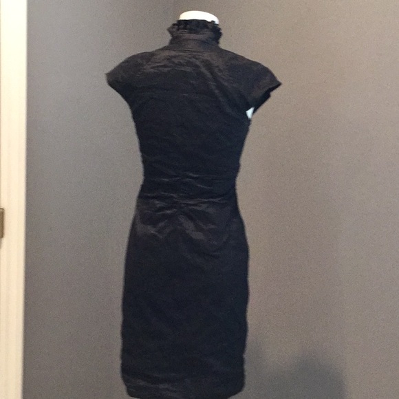 ETCETERA Dramatic Soft black dress - Picture 2 of 4